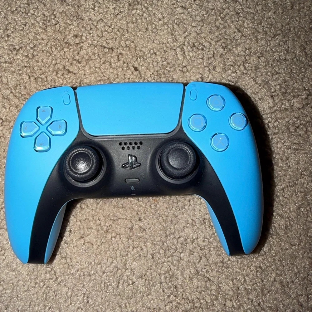 Sony Blue and Black Gaming Controller